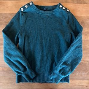 💥2/$20 J. Crew Sweater - women’s medium - jewel embellishment